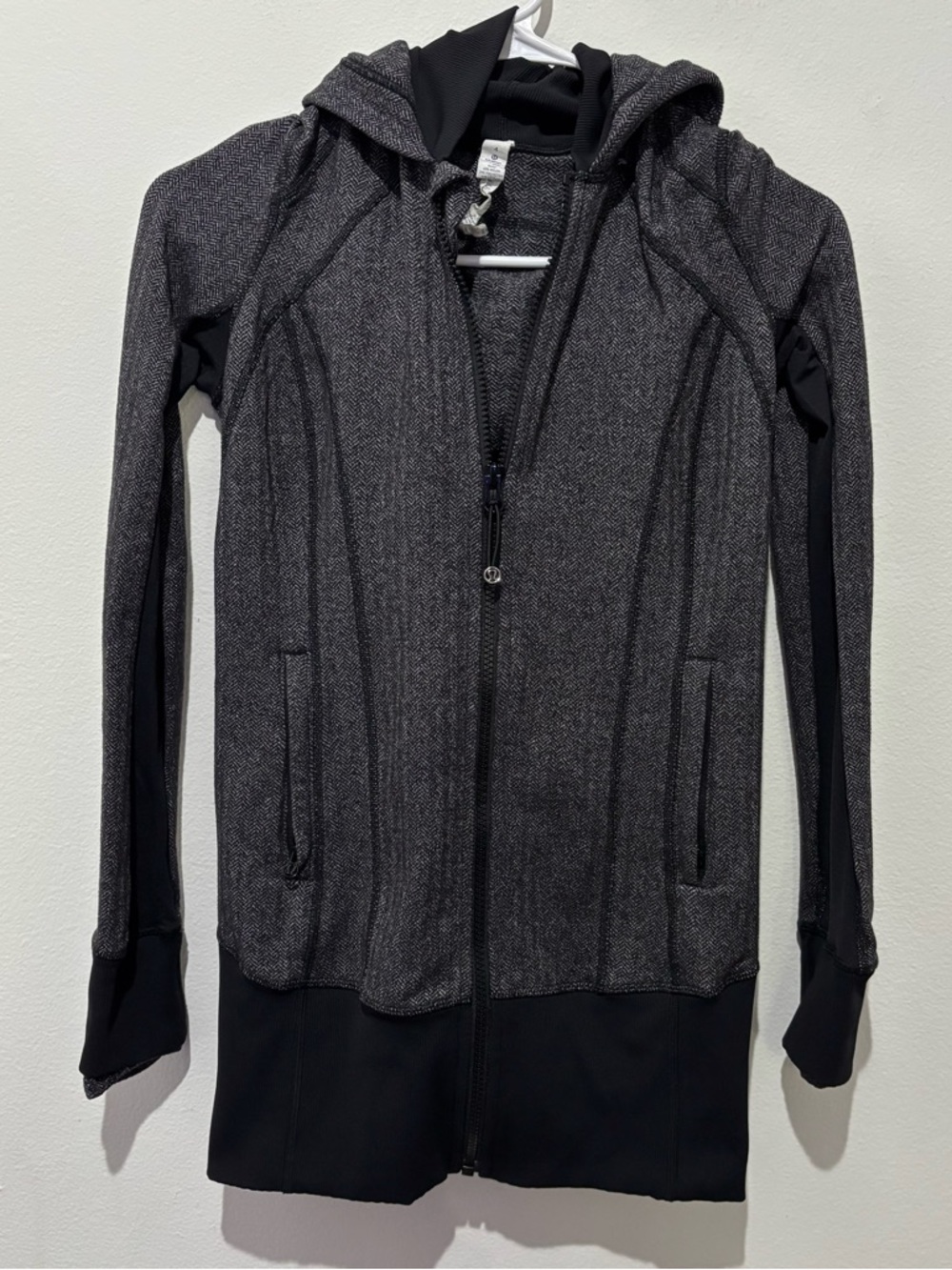 Lululemon Daily Practice Jacket Herringbone Size 4